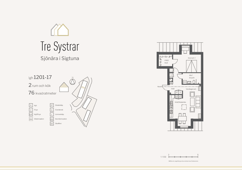 Apartment in Märsta