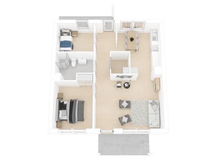 3-room apartment in Hovmantorp, Triangelvägen - image 1