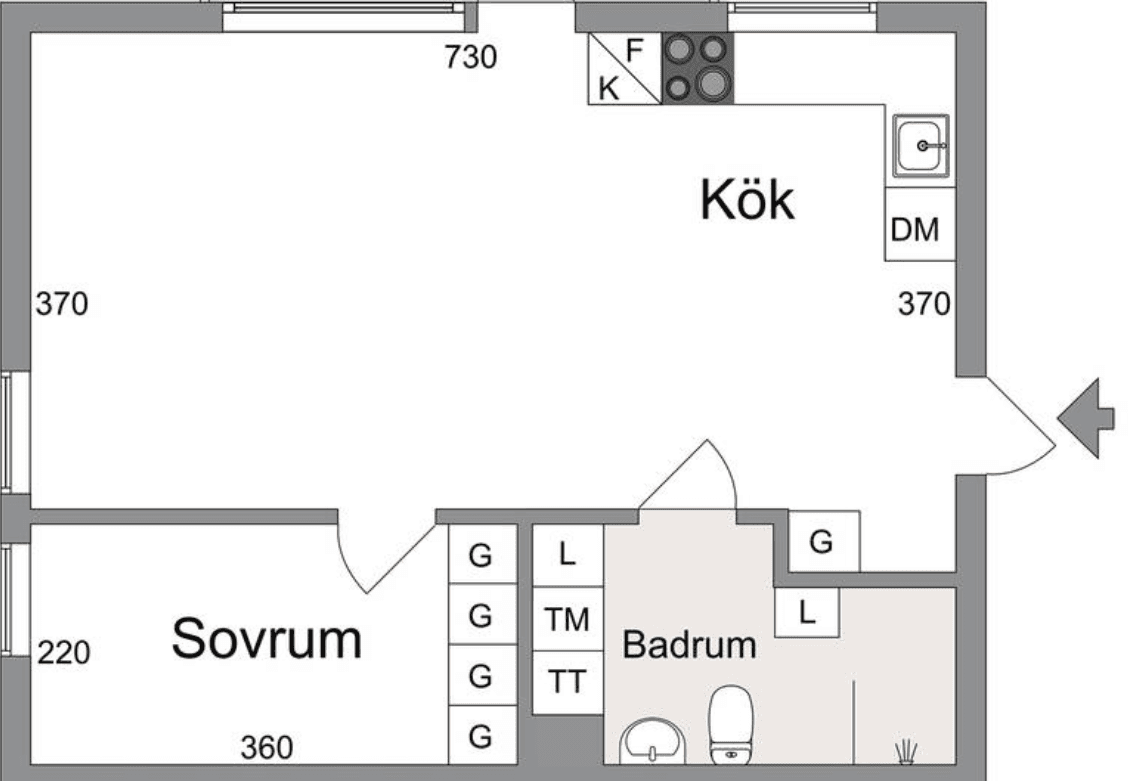 2-room apartment in Södertälje, Lingonstigen - image 1
