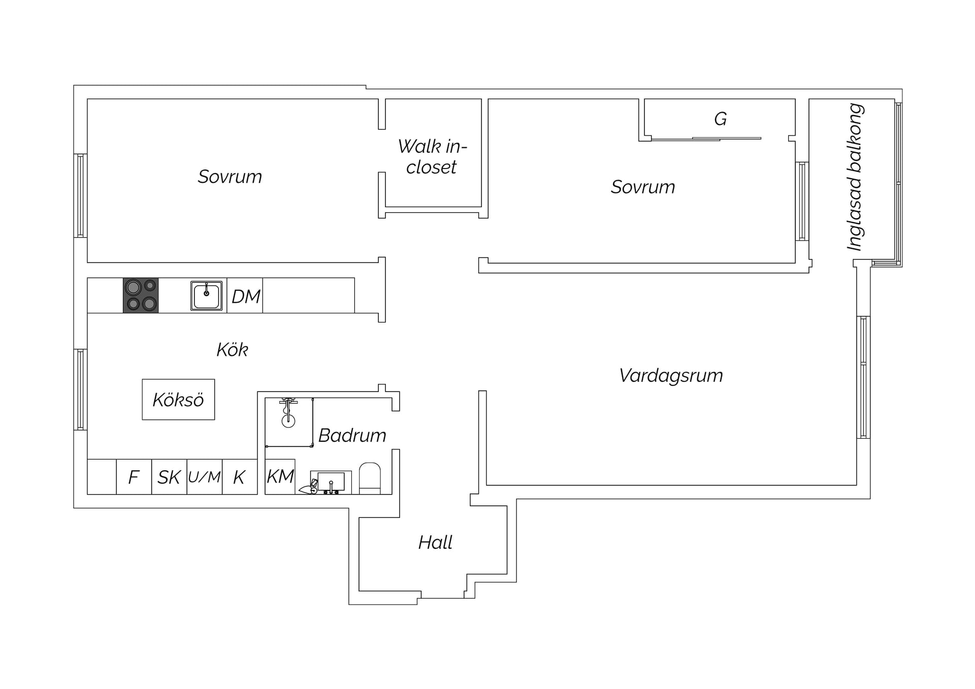 3-room apartment in Malmö, Lagmansgatan - image 1 3-room apartment in Malmö, Lagmansgatan - image 1